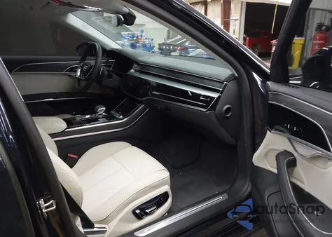 2025 Audi A8 L 55 Tfsi Quattro Tiptronic из США, поврежденный, VIN WAULDAF80SN011541